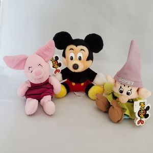 Disney Mickey Mouse, Dopey & Piglet